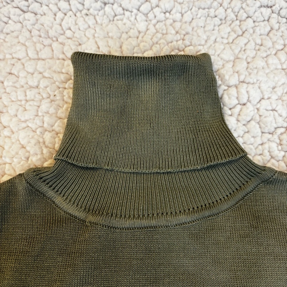 Fashion Nova Green Admire Me Turtleneck Sweater - Sage - Picture 7 of 8
